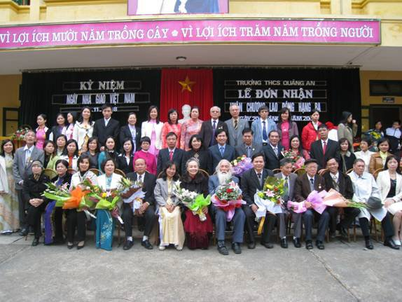 60 năm Trường THCS Quảng An (phường Tây Hồ, TP Hà Nội): Dấu ấn truyền thống và khát vọng vươn lên

